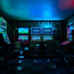 gaming room with arcade machines